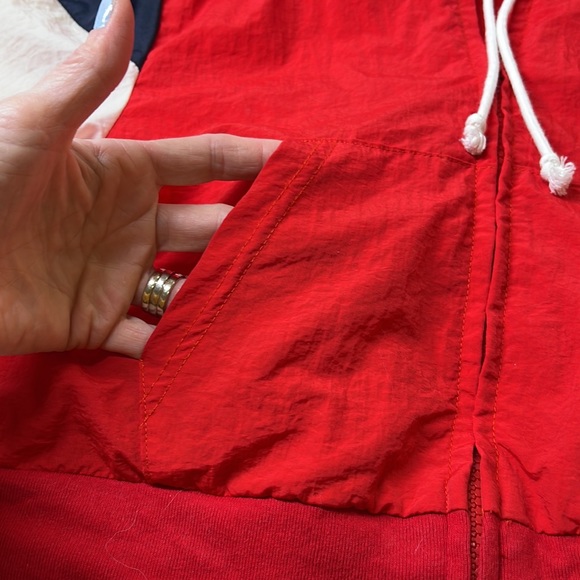 ⭐️🌸Vintage Y2K John Galt California cropped Windbreaker Size Small? - Picture 8 of 12